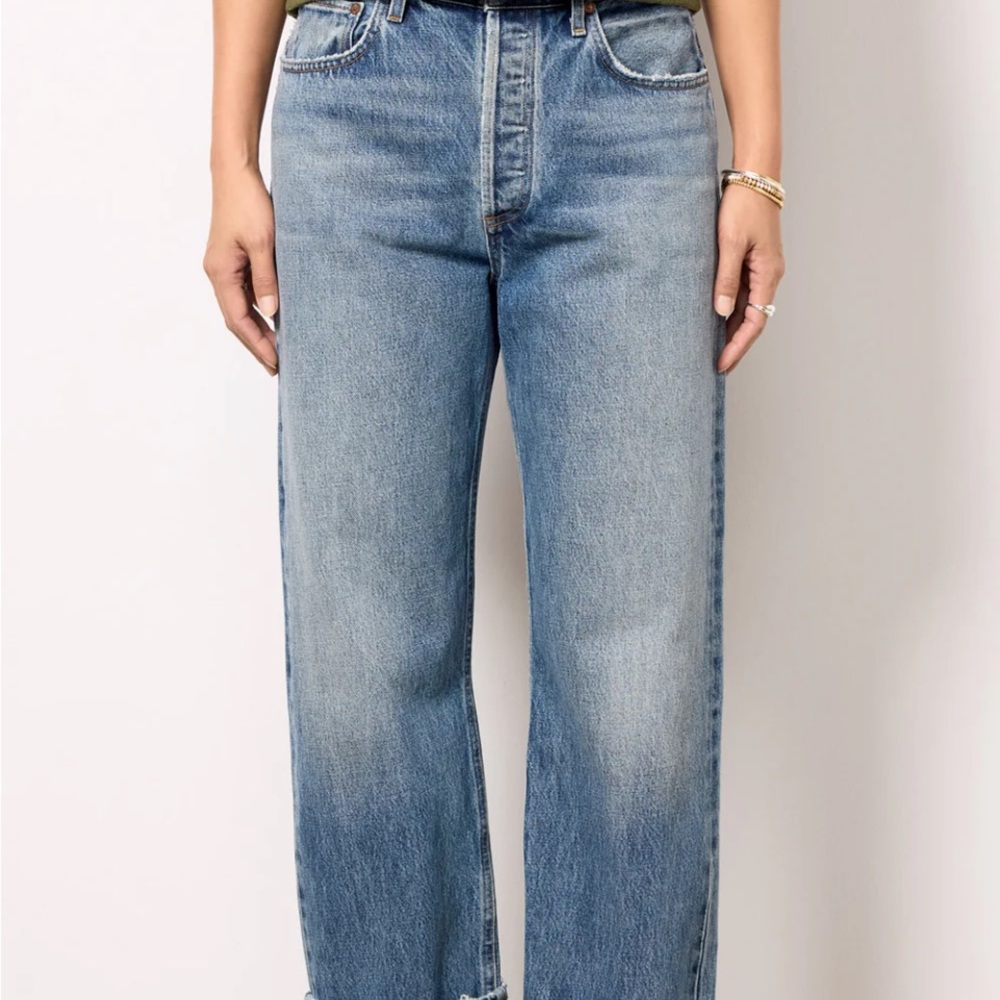 NWT AGolde Fran Jean with Cuff Size 27